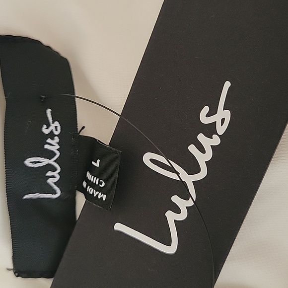 Lulus NWT Endlessly Enticing White Embroidered Babydoll Mini Dress - Picture 8 of 11